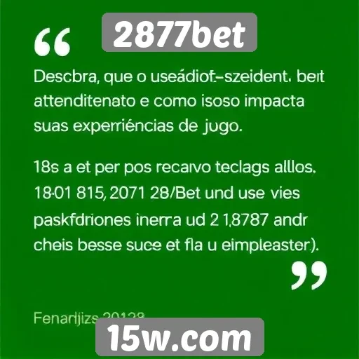 Feedback de usuários sobre o atendimento do 2877bet